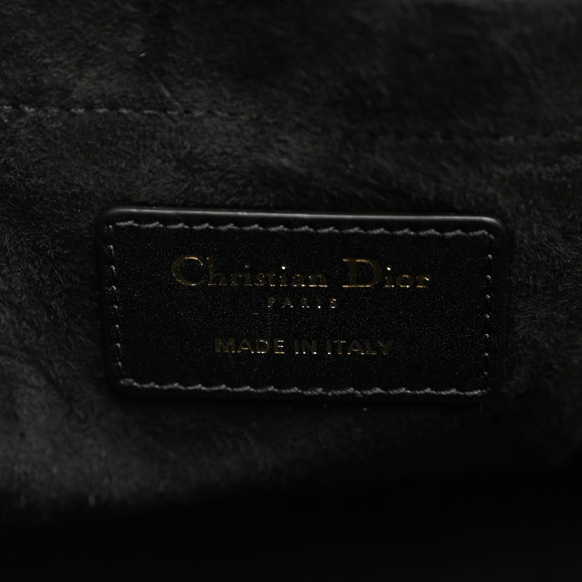 Large Calfskin Handbag - Black
