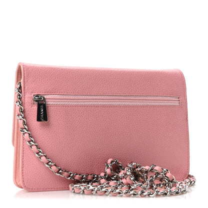 Caviar Wallet Bag - Pink