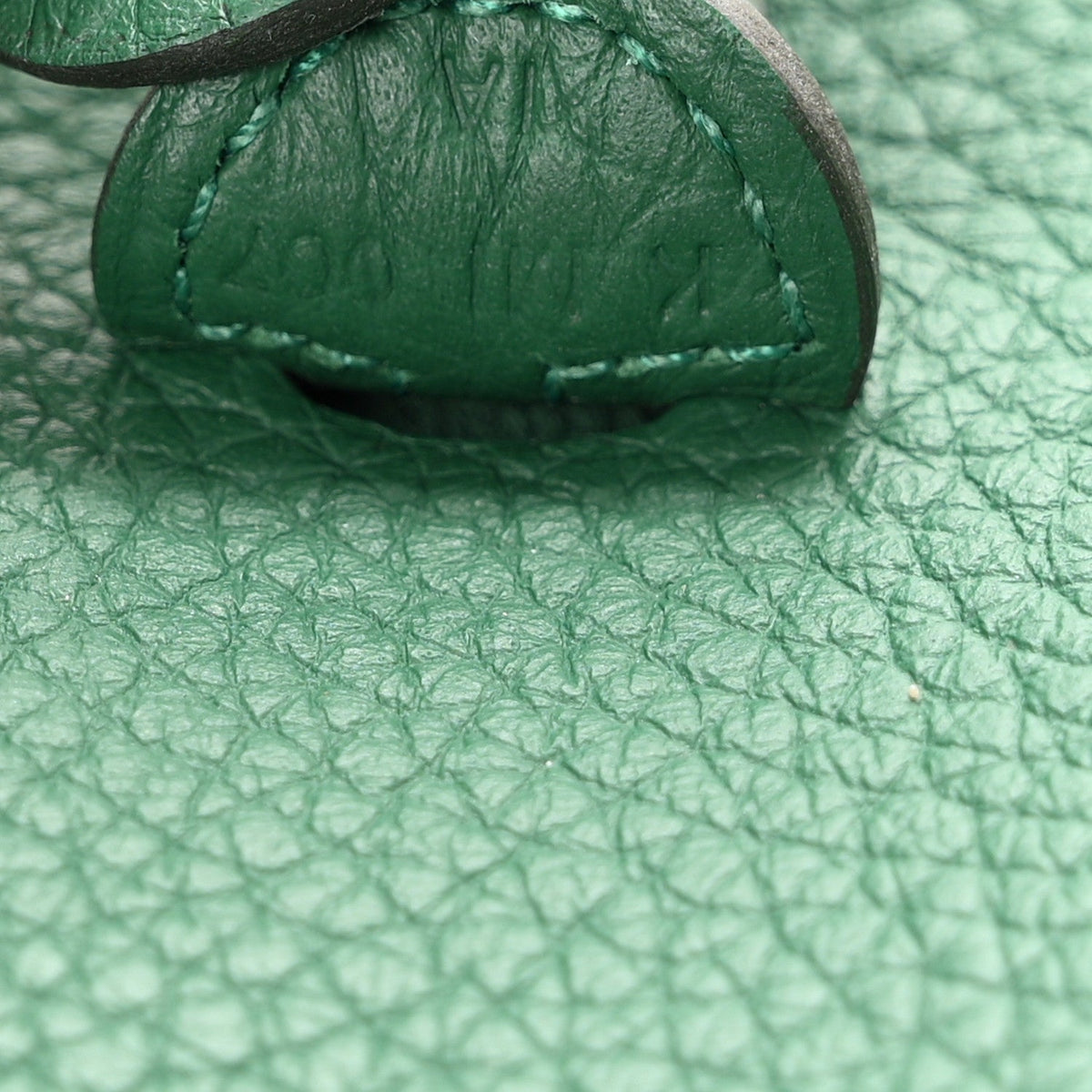Taurillon Clemence Evelyne Tpm Vert Vert Handbag