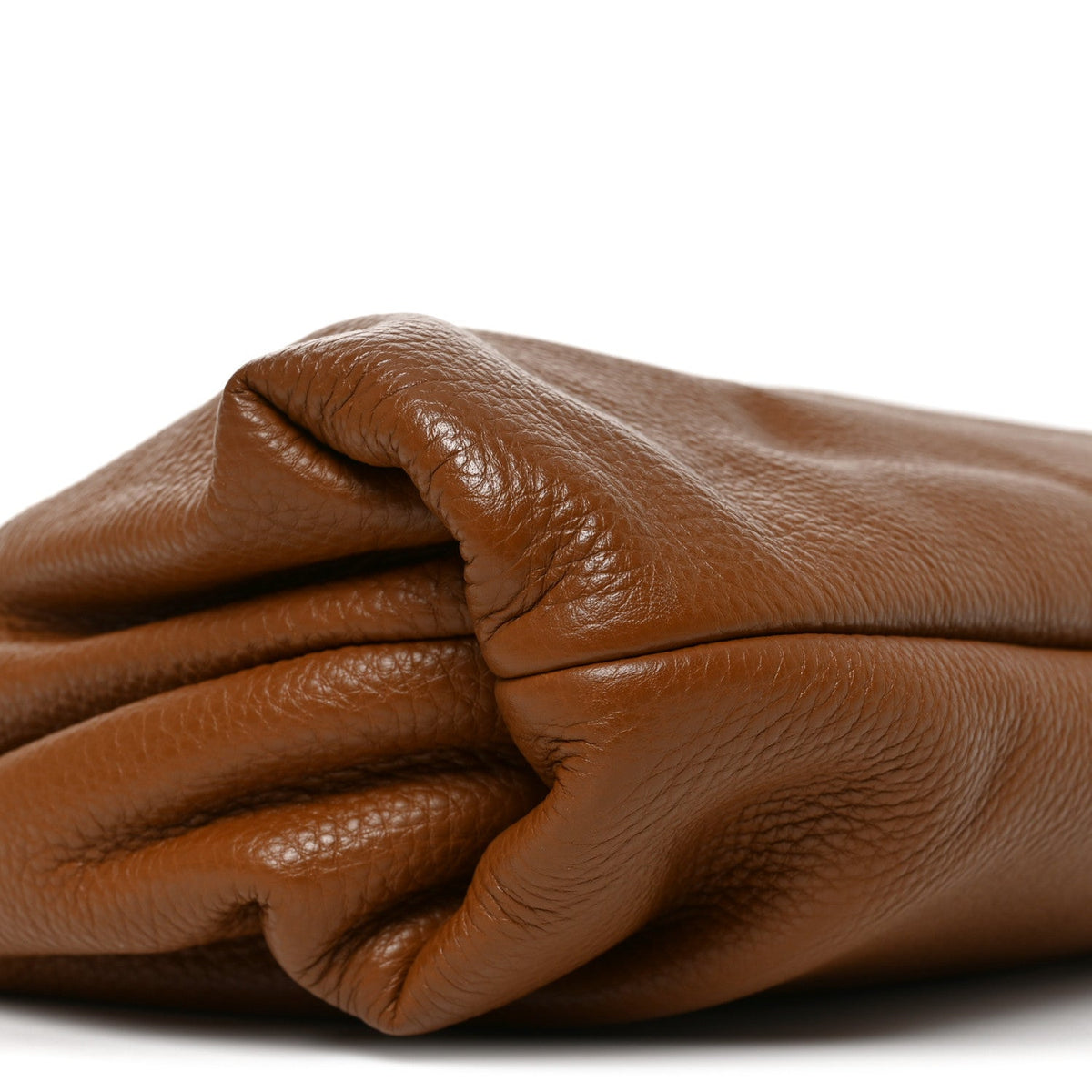 Maxi Calfskin Shoulder Bag - Brown