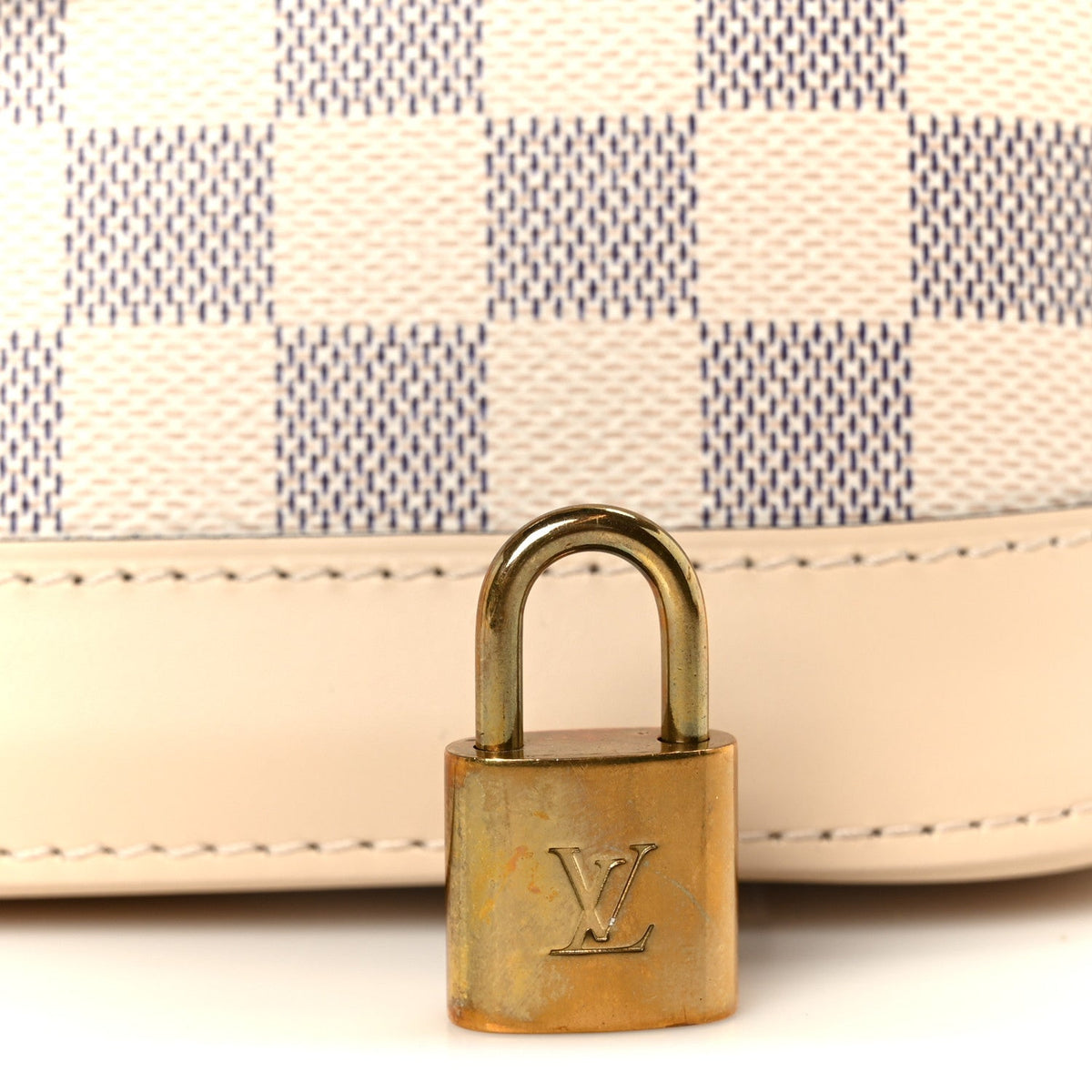 Damier Azur Braided Alma Bb Handbag
