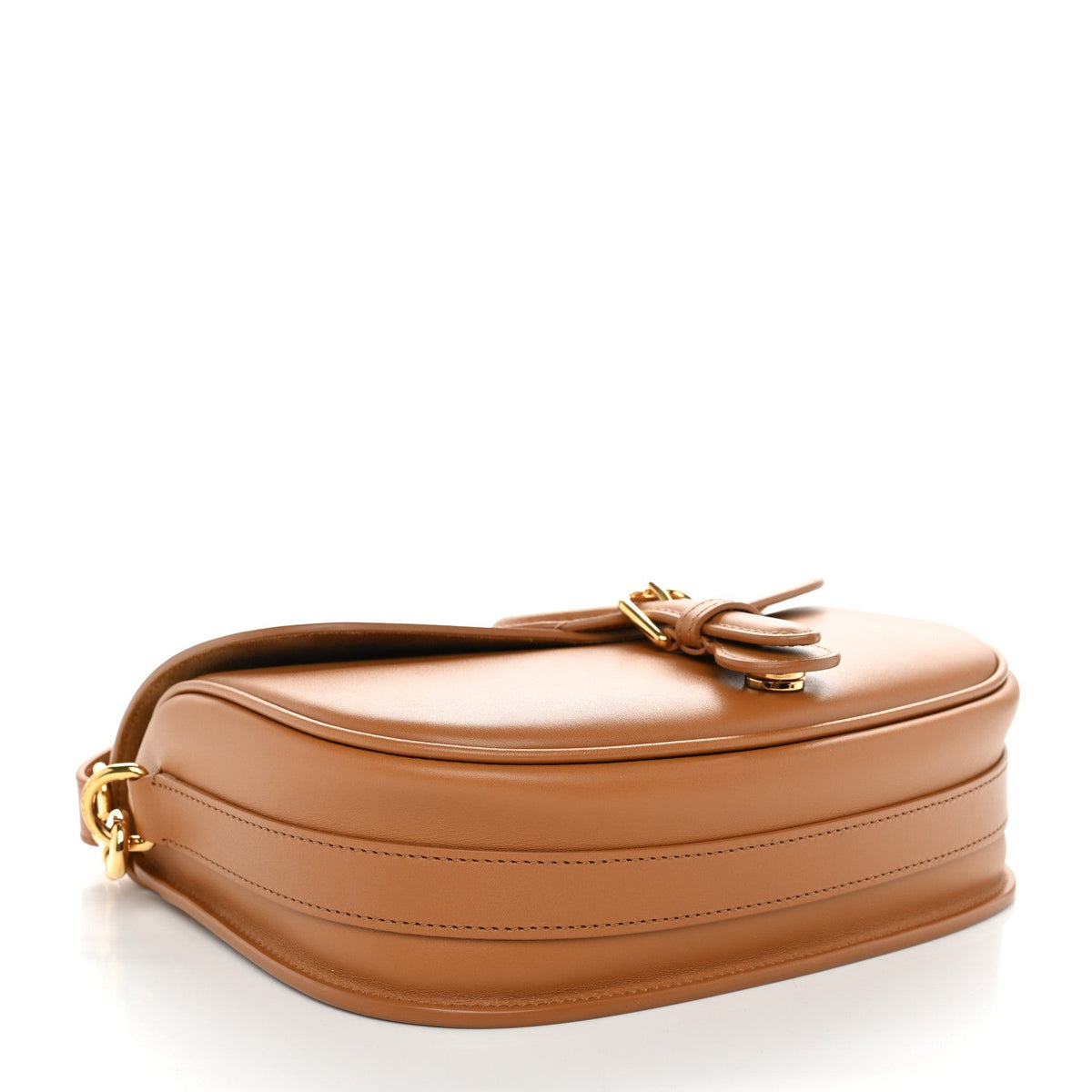 Medium Calfskin Flap Shoulder Bag