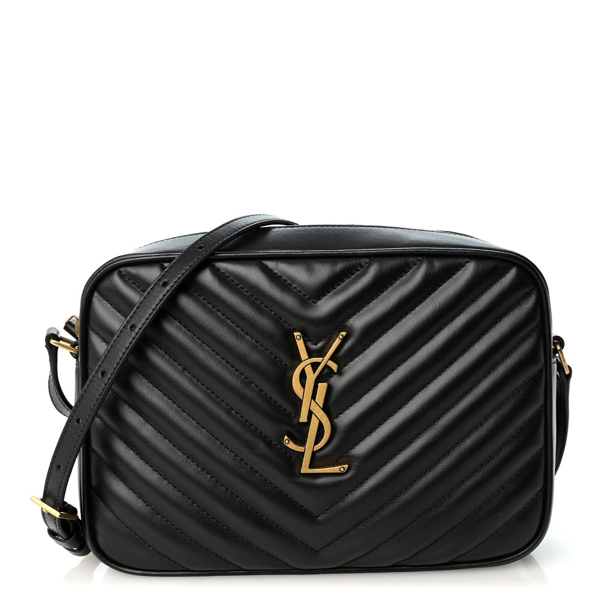 Calfskin Crossbody Bag - Black