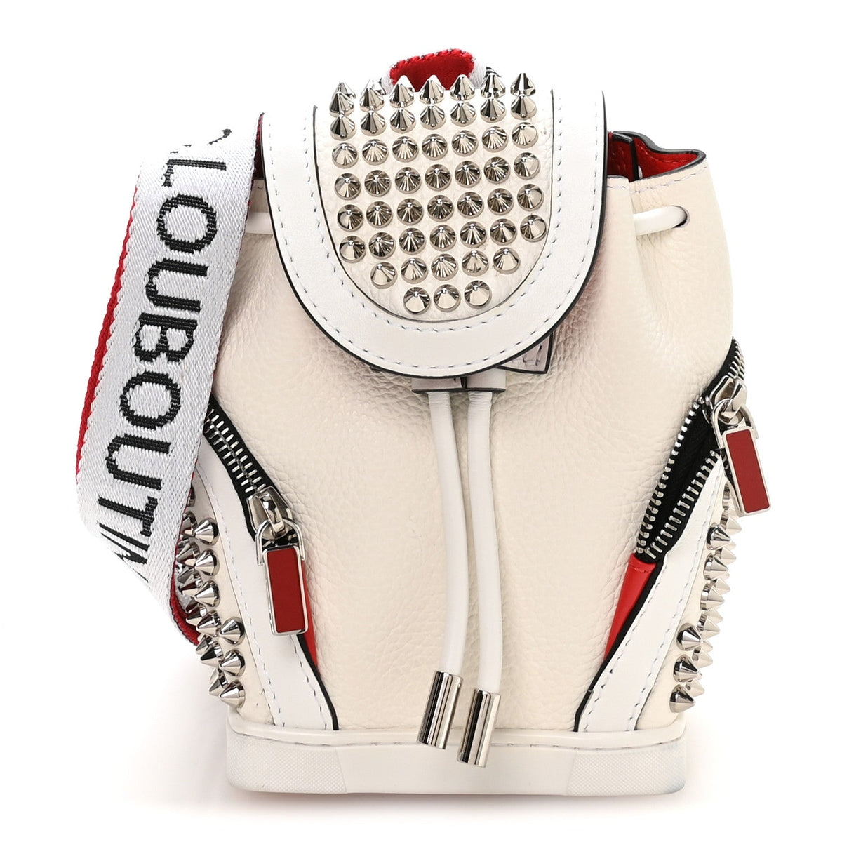 Small Calfskin Backpack - White