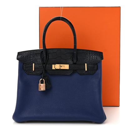 Taurillon Novillo Matte Alligator Birkin Handbag
