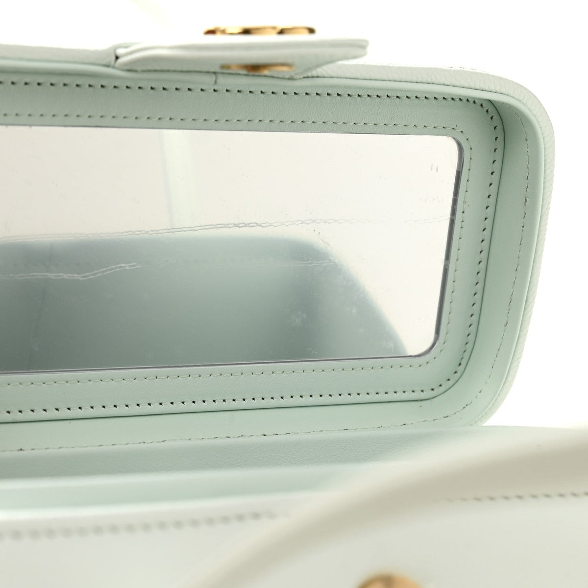 Caviar Handbag - Light Blue