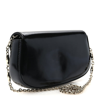 Small Calfskin Handbag - Black