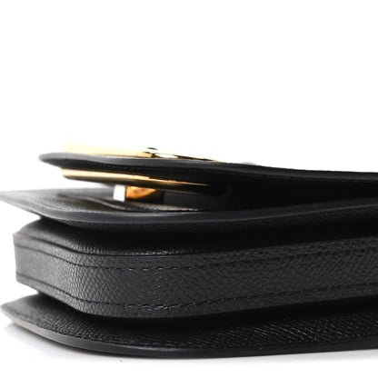 Calfskin Crossbody Bag - Black