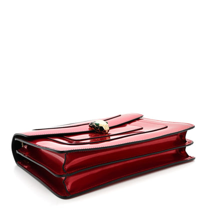 Calfskin Shoulder Bag - Red