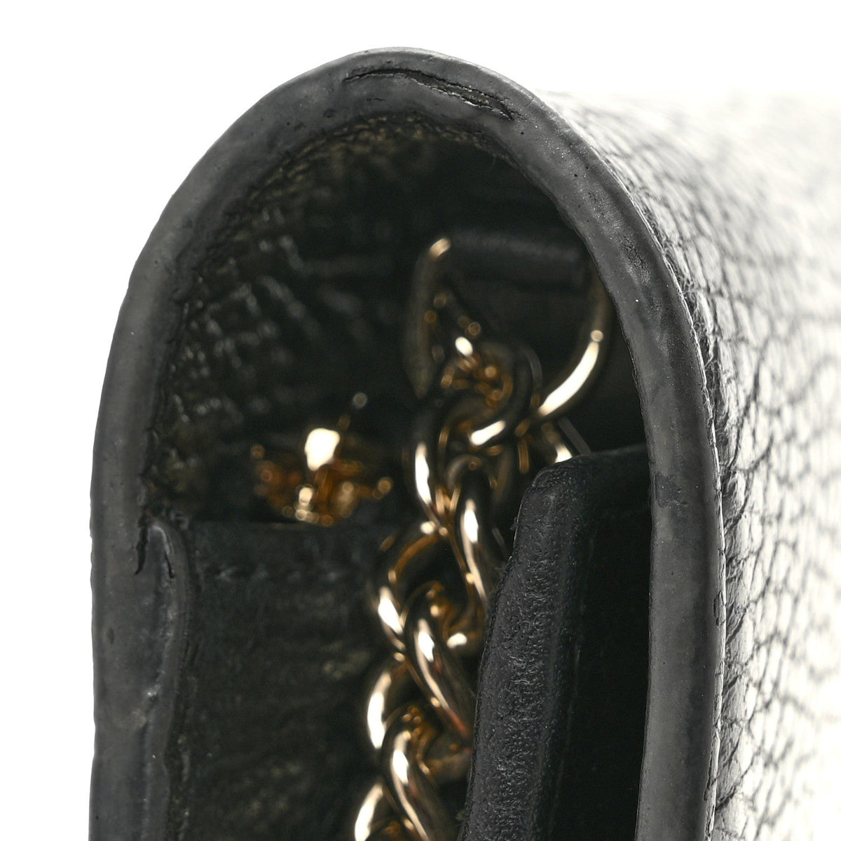 Calfskin Wallet Bag - Black