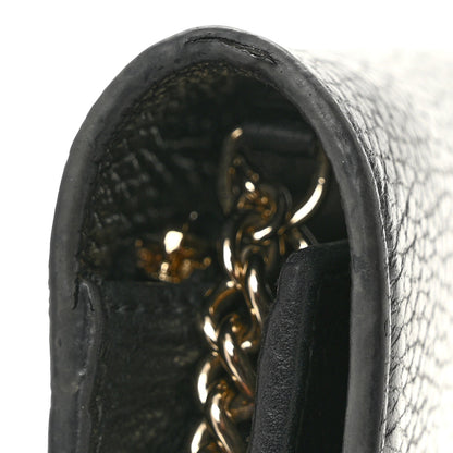 Calfskin Wallet Bag - Black
