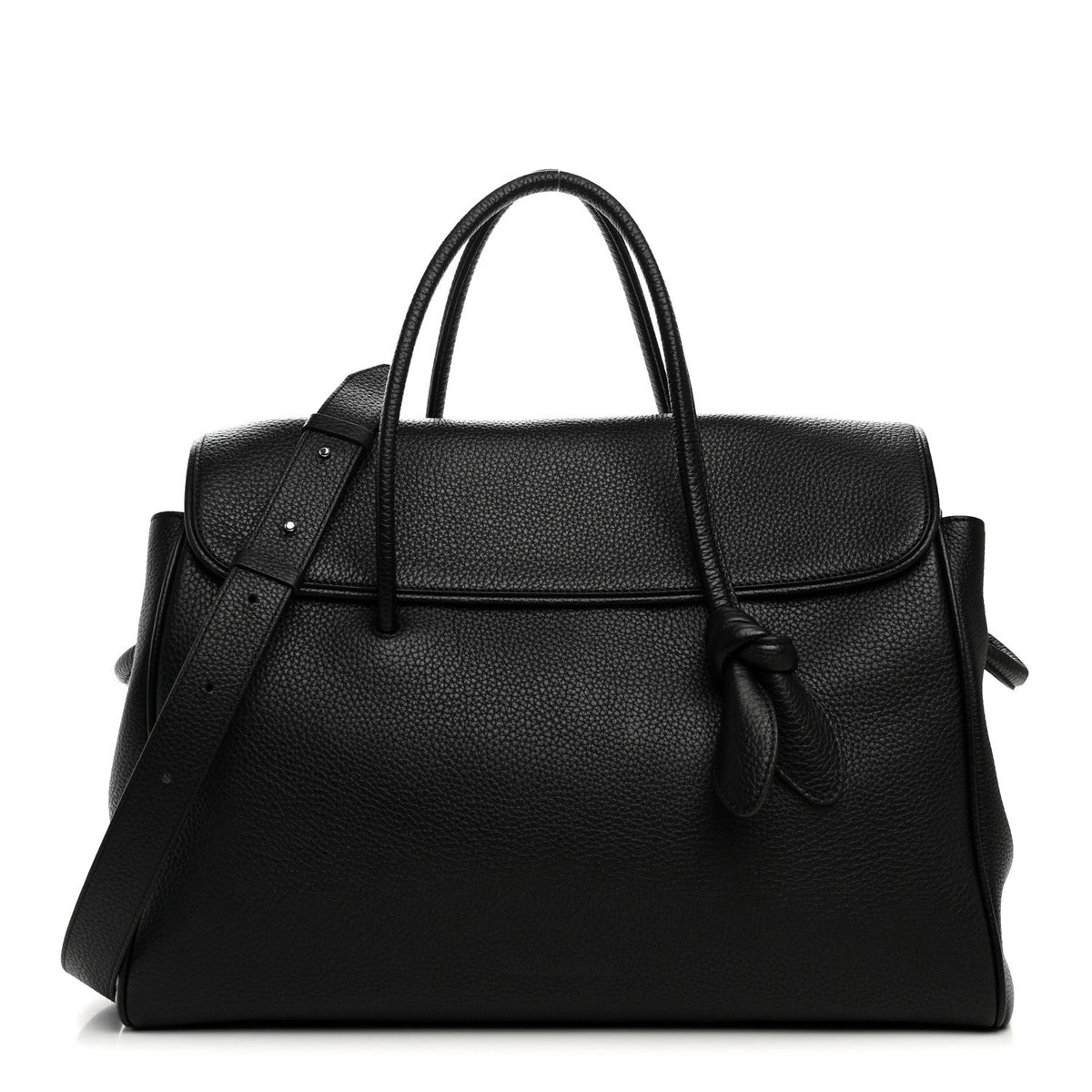 Calfskin Handbag - Black
