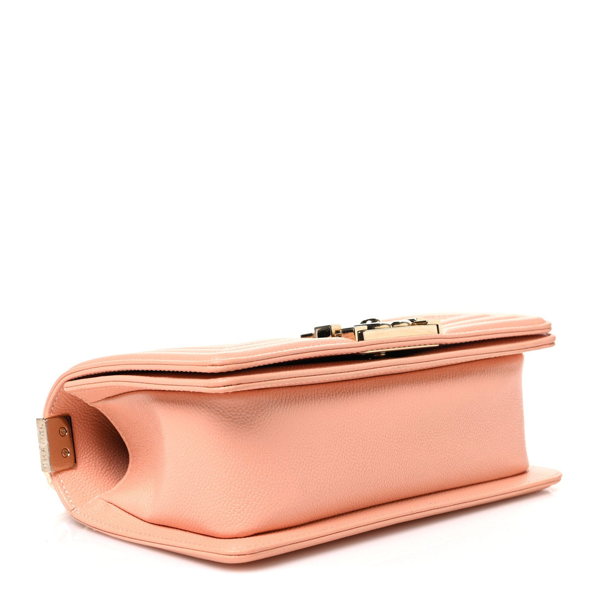 Small Quilted Caviar Flap Shoulder Bag