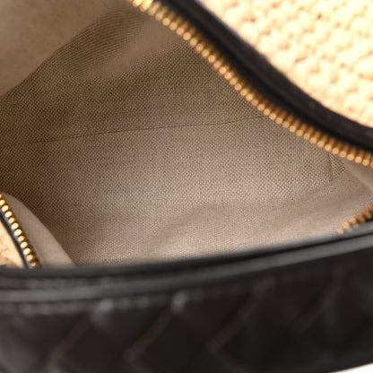 Mini Nappa Handbag - Natural