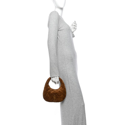 Quilted Suede Handbag