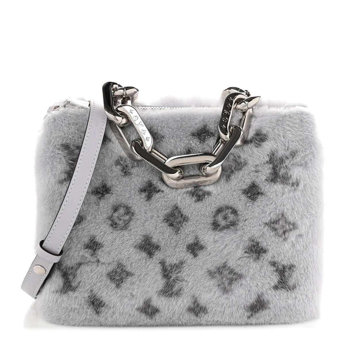 Monogram Mink Coussin Bb Gris Handbag