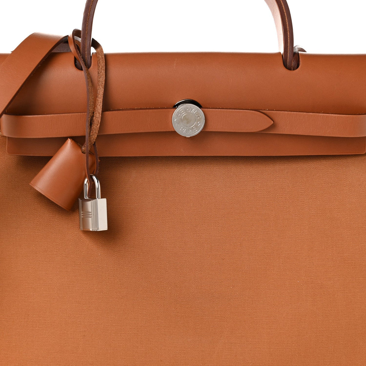 Toile Officier Vache Hunter Verso Herbag Handbag