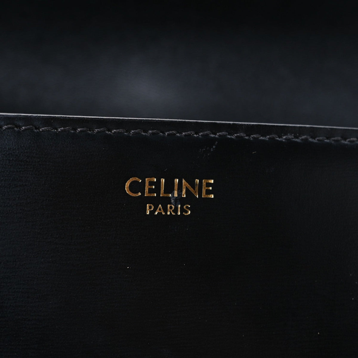 Calfskin Shoulder Bag - Black
