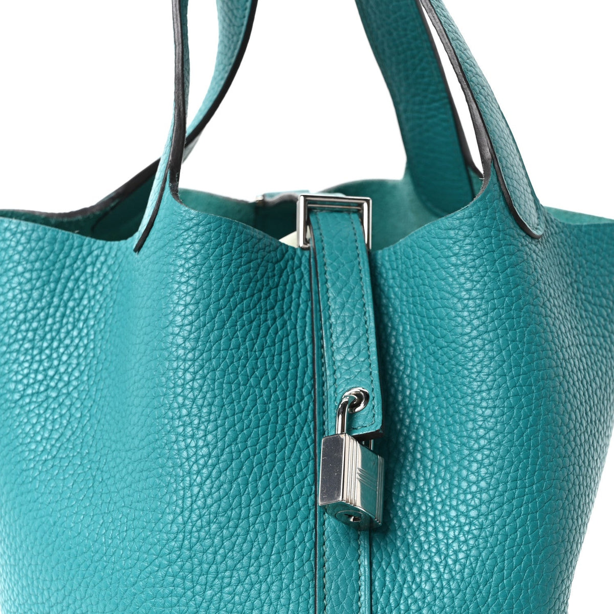 Taurillon Clemence Picotin Lock 18 Pm Ve Handbag