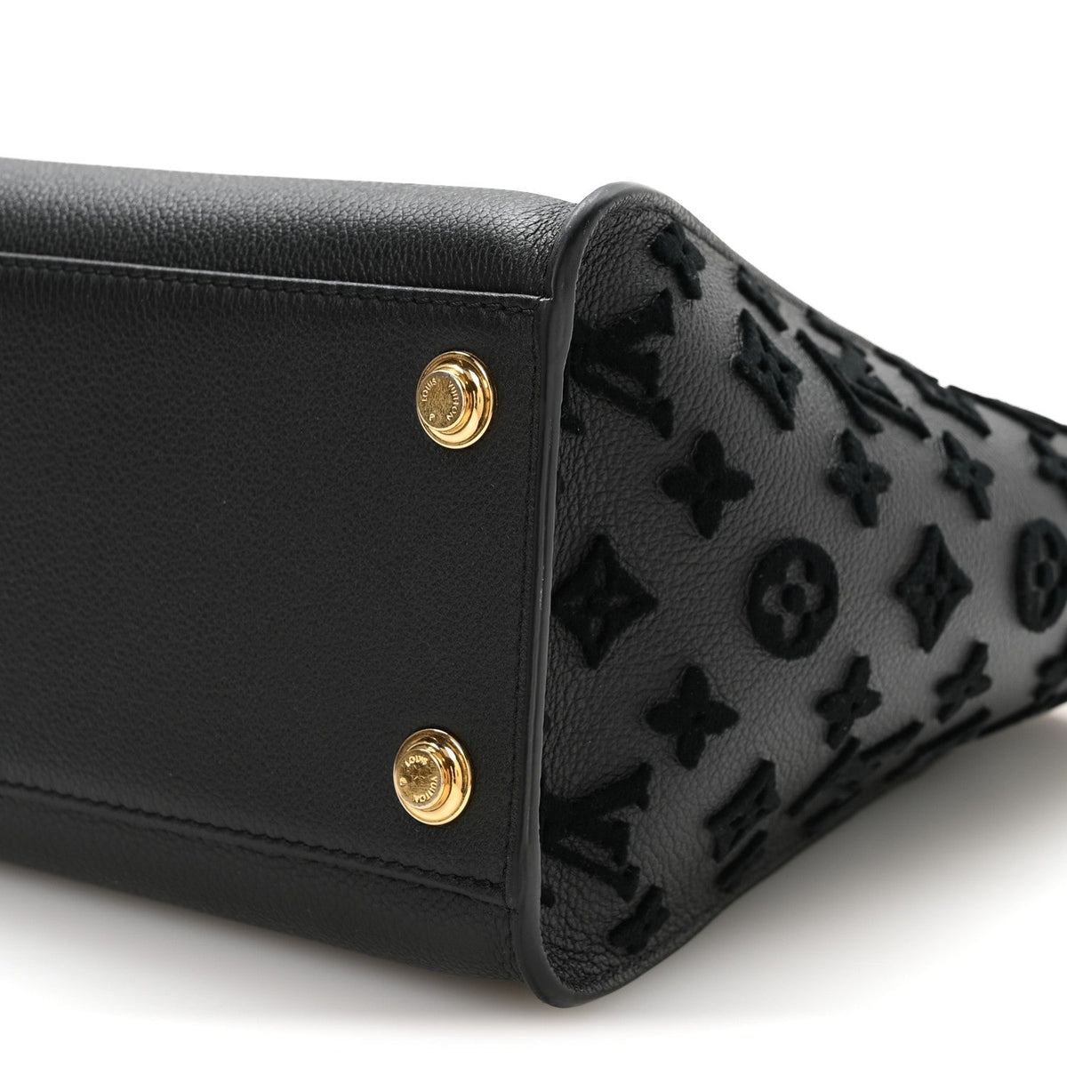 Calfskin Handbag - Black