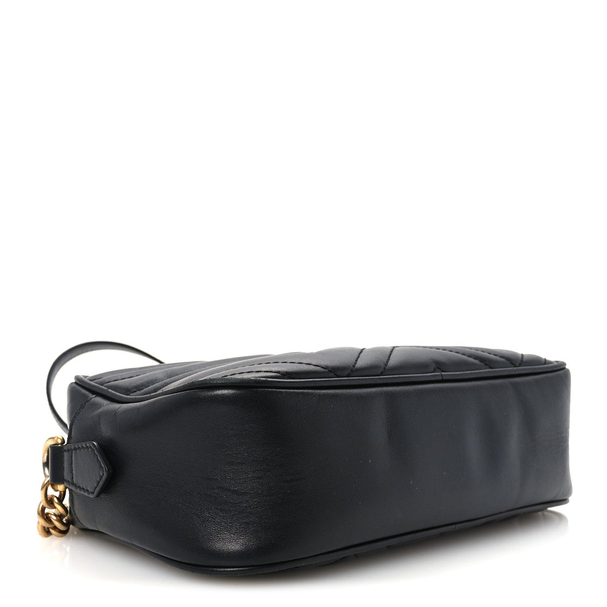 Small Calfskin Shoulder Bag - Black