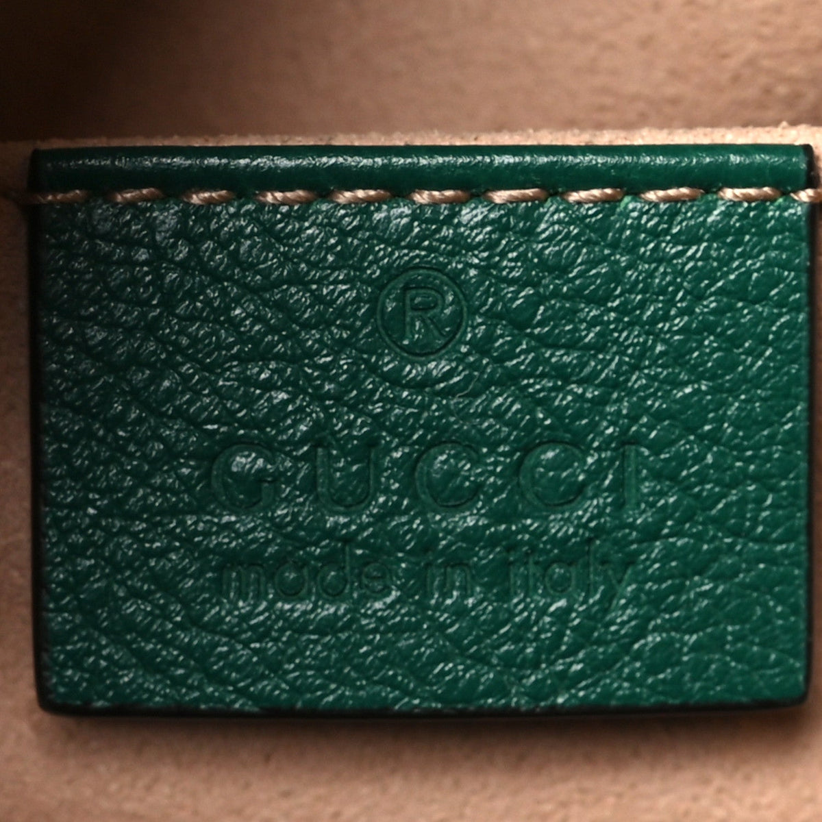Small Calfskin Tote Bag - Green