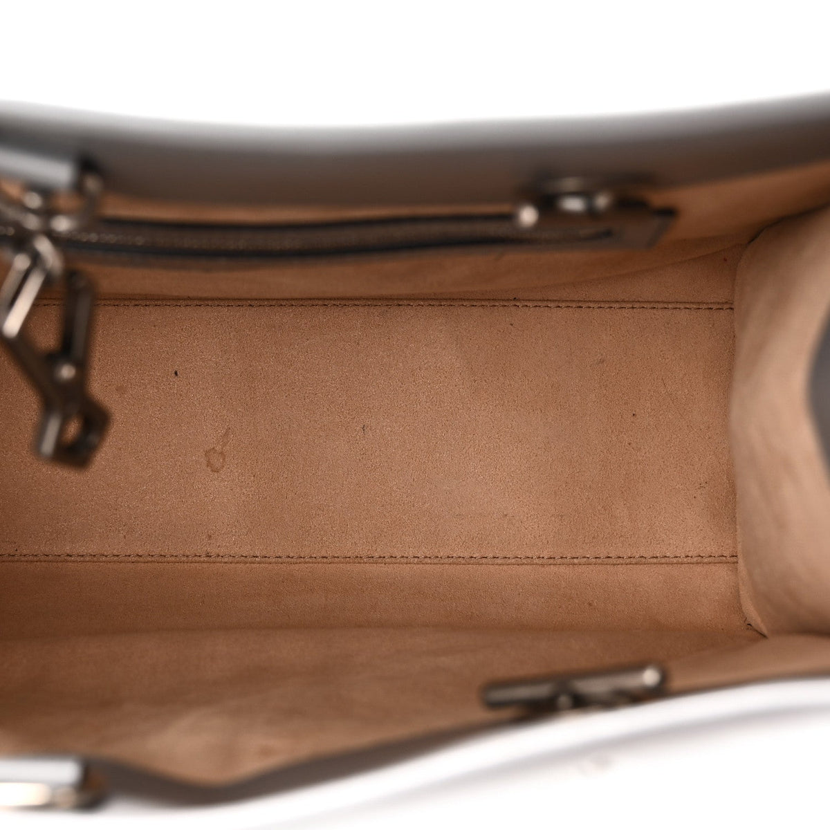 Medium Calfskin Tote Bag - Grey