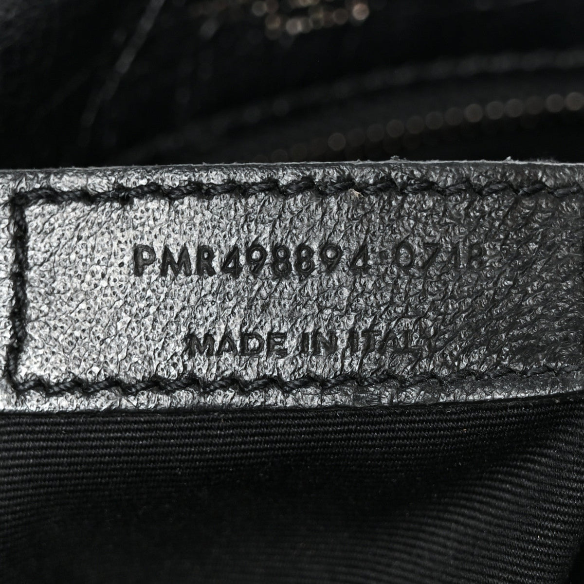 Medium Calfskin Satchel Bag - Black