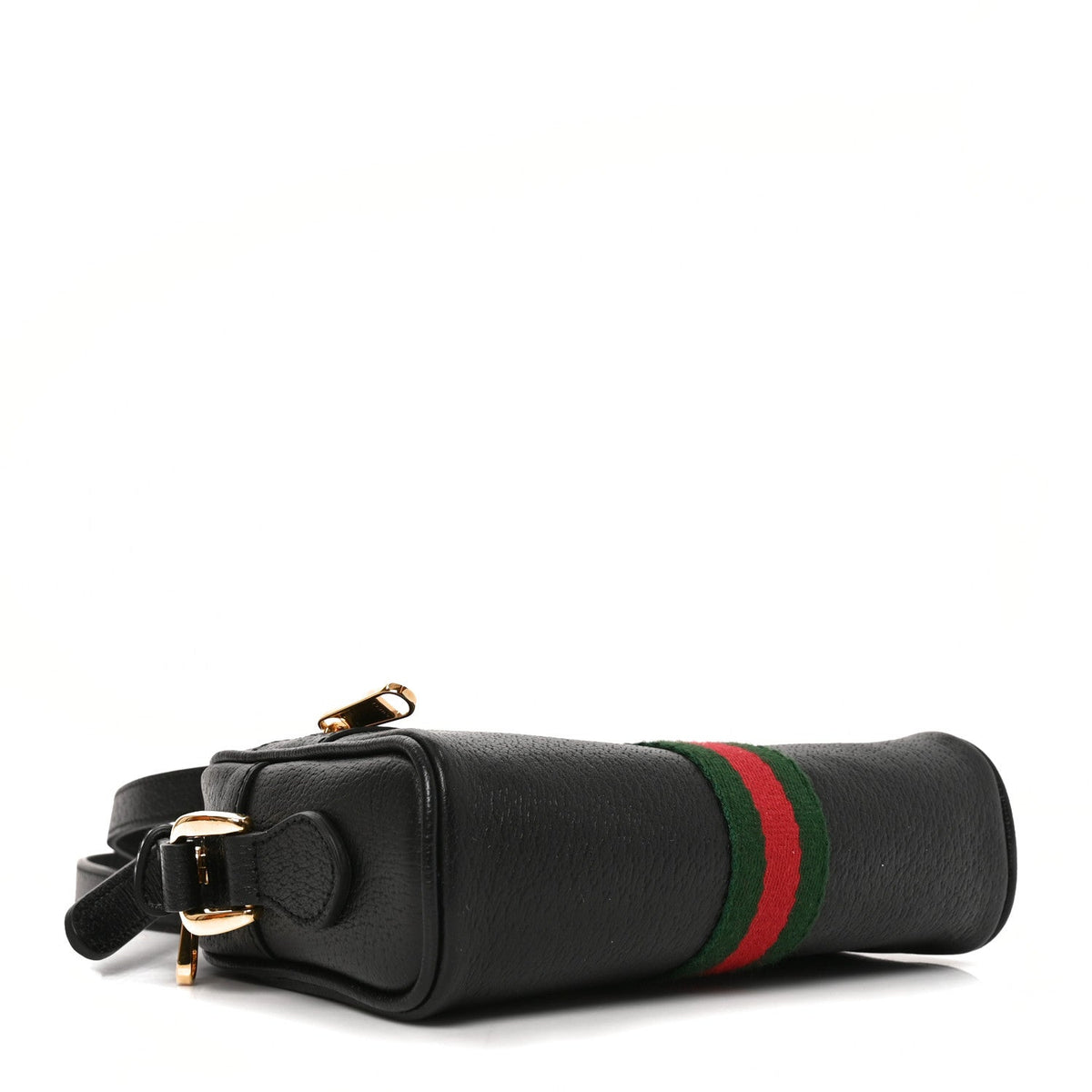 Mini Calfskin Shoulder Bag - Black