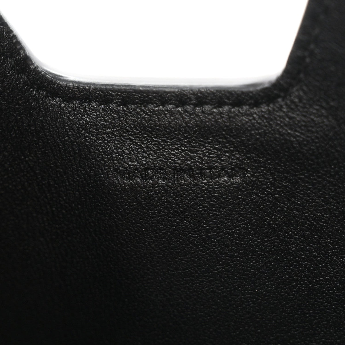 Small Calfskin Handbag - Black