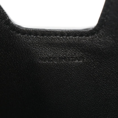 Small Calfskin Handbag - Black