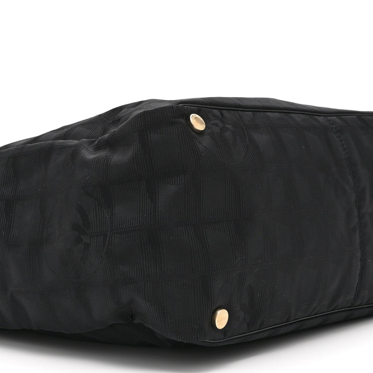 Medium Nylon Tote Bag - Black