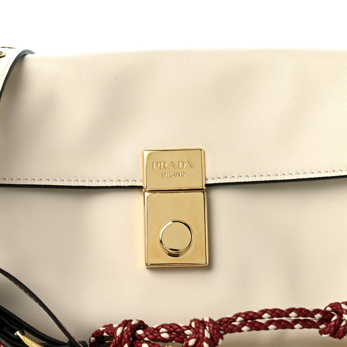 Calfskin Shoulder Bag - White