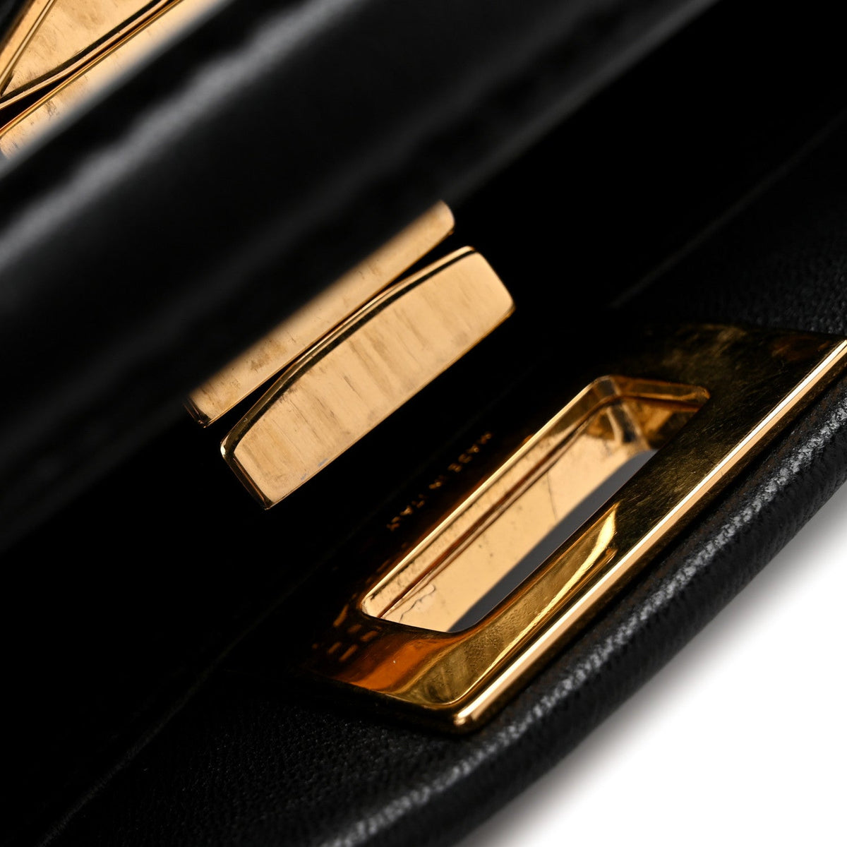 Mini Nappa Satchel Bag - Black