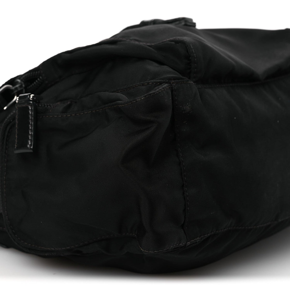 Small Nylon Handbag - Black