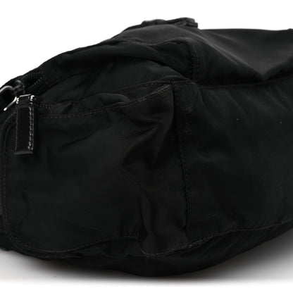 Small Nylon Handbag - Black