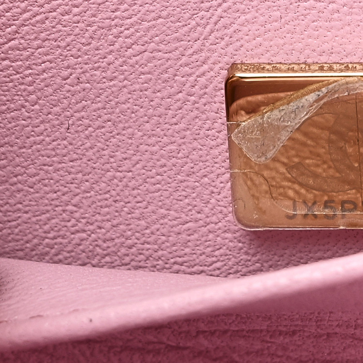 Small Quilted Caviar Handbag - Pink