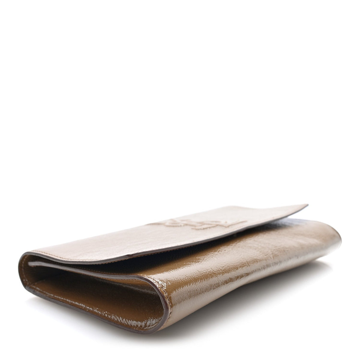 Large Calfskin Clutch Bag - Red