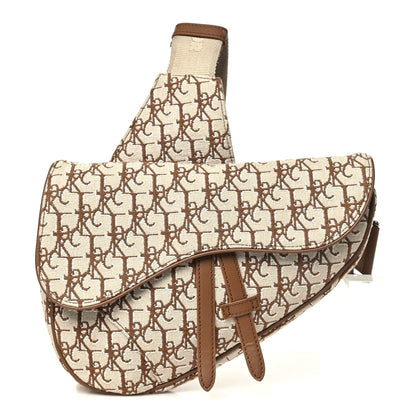 X Cactus Jack Oblique Saddle Bag Coffee Handbag