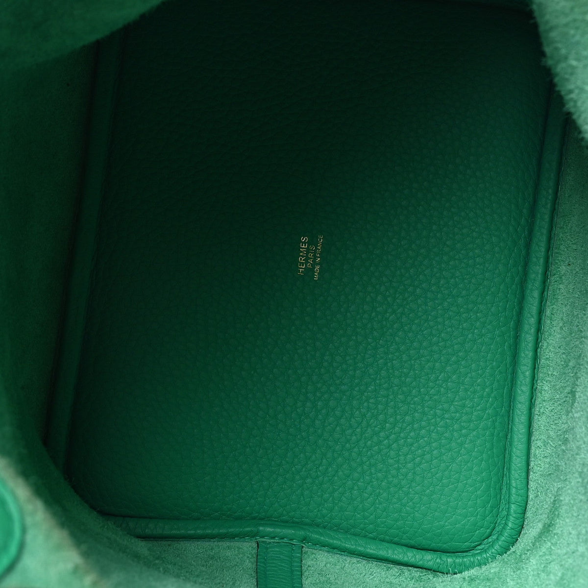 Taurillon Clemence Picotin Lock Mm Menth Handbag