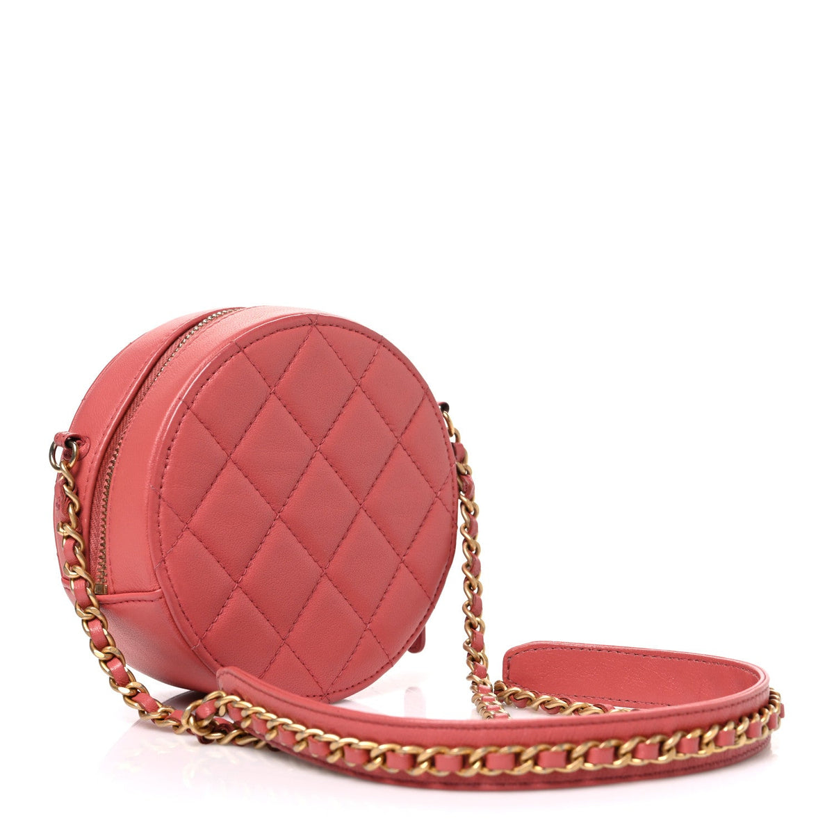 Quilted Goatskin Clutch Bag