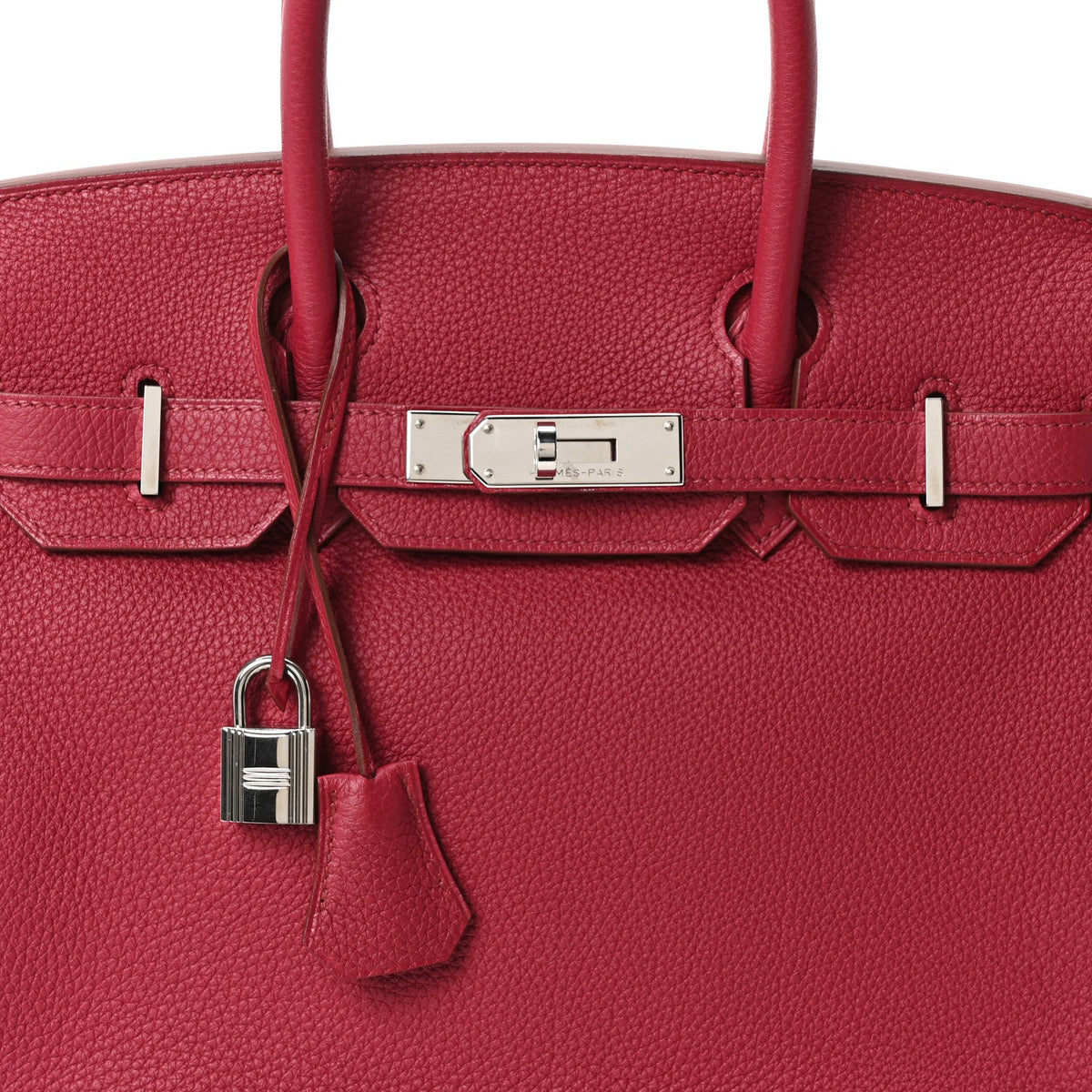 Togo Birkin 30 Rubis Handbag