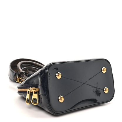 Patent Monogram Alma Bb Marine Handbag