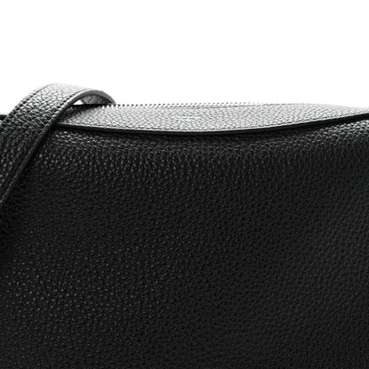 Calfskin Crossbody Bag - Black