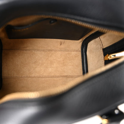 Calfskin Tote Bag - Black