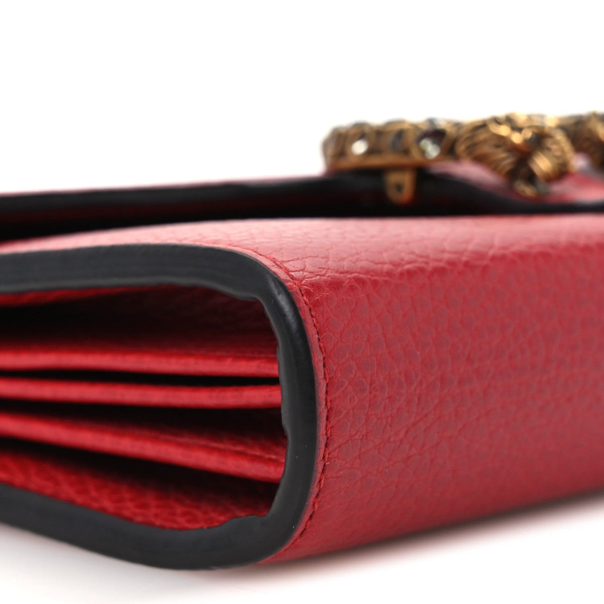 Mini Calfskin Wallet Bag - Red