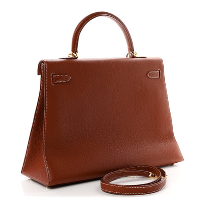 Ardennes Kelly Sellier 35 Noisette Handbag