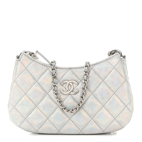 Quilted Goatskin Clutch Bag