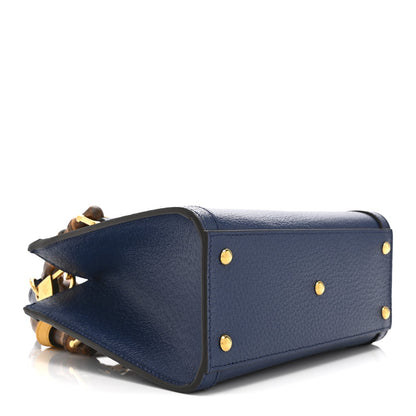 Mini Calfskin Tote Bag - Red