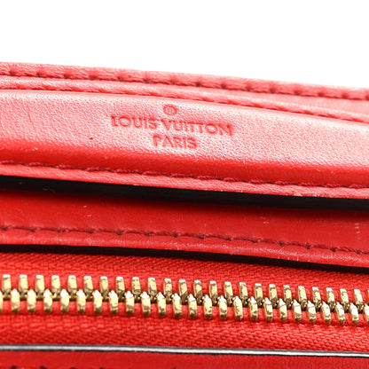 Monogram Saintonge Coquelicot Handbag